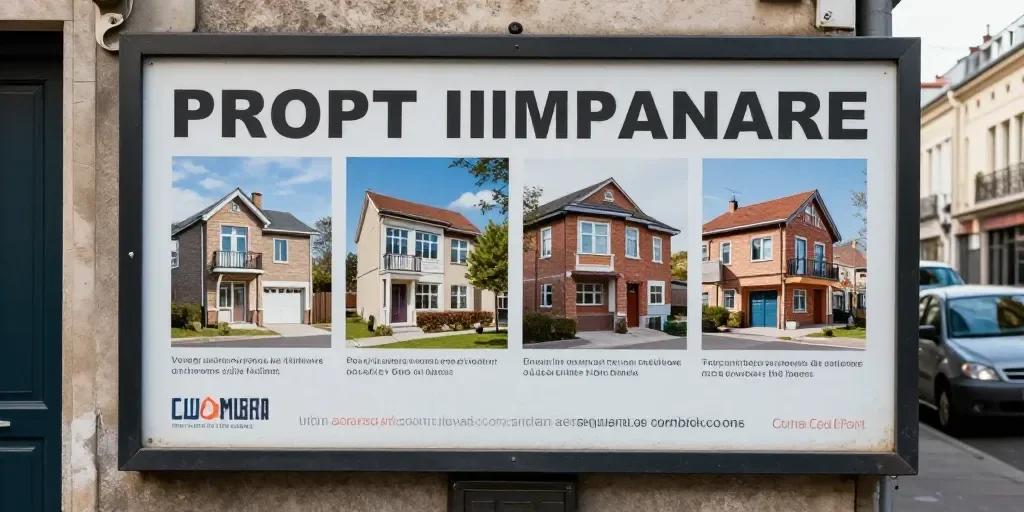 Panneau publicitaire agence immobilière : pourquoi le vôtre ne génère pas de leads et comment le corriger
