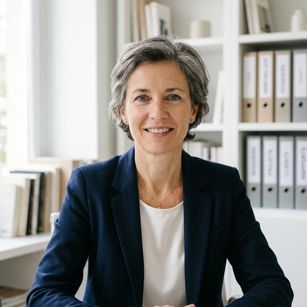 Portrait d'Isabelle Roche, rédactrice en chef de Sur-Plan